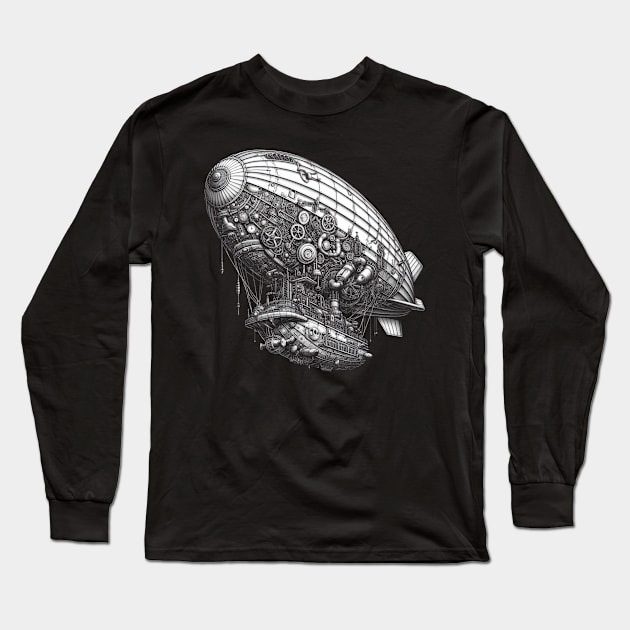 Zeppelin Long Sleeve T-Shirt by OddlyNoir
